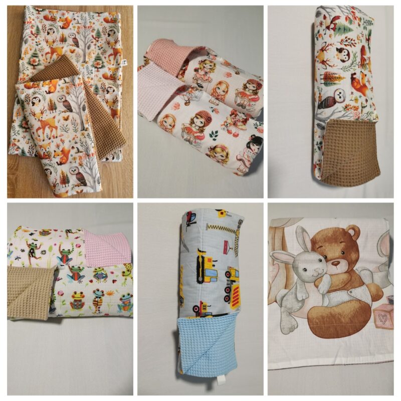 Bélés nélküli takarószett: bölcsis és ovis