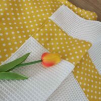 Kenyeres zsák és konyhai törlő szett