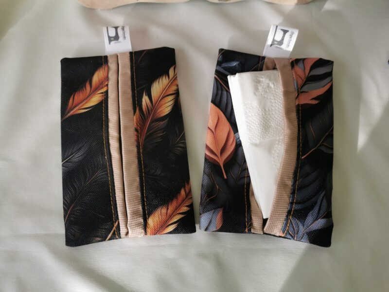 Papírzsebkendő tartó