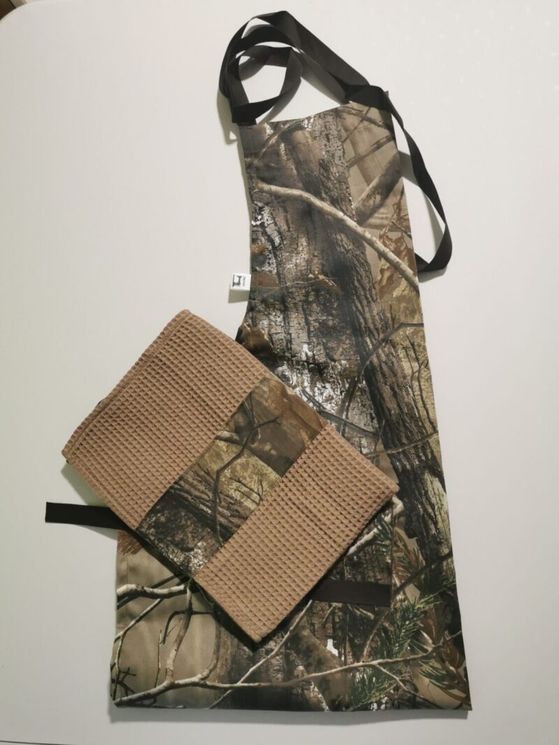 Férfi kötény és konyharuha